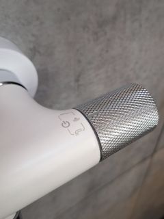 Душевая система с термостатом AltroBagno Intento 030424 BiOp белый матовый